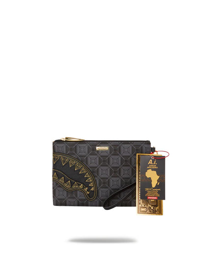 OBSIDIAN STUNNER A.i.6 SANDFLOWER COLLAB CROSSOVER CLUTCH | Sprayground Featured