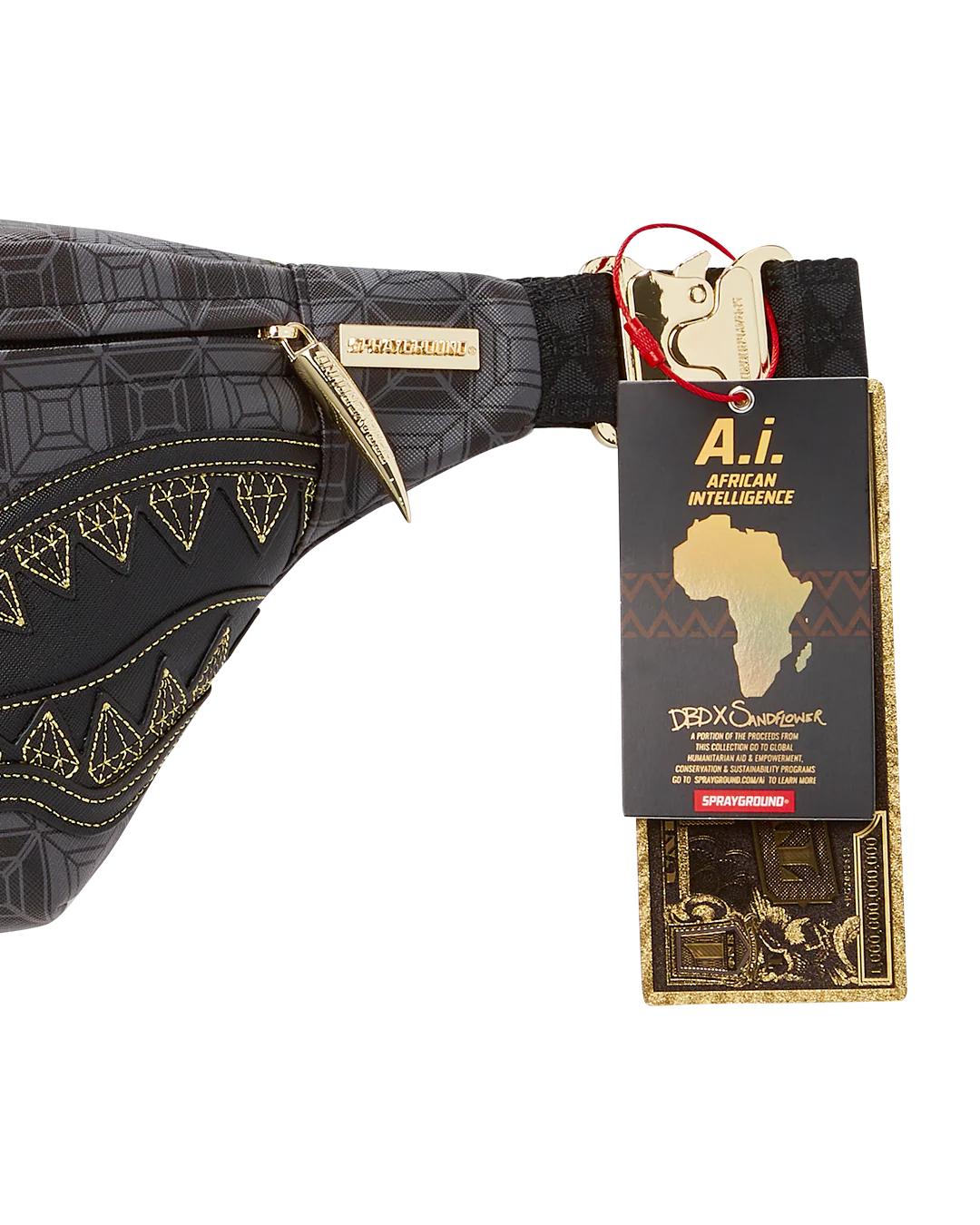 OBSIDIAN STUNNER A.i.6 SANDFLOWER COLLAB SAVVY CROSSBODY | Sprayground Popular