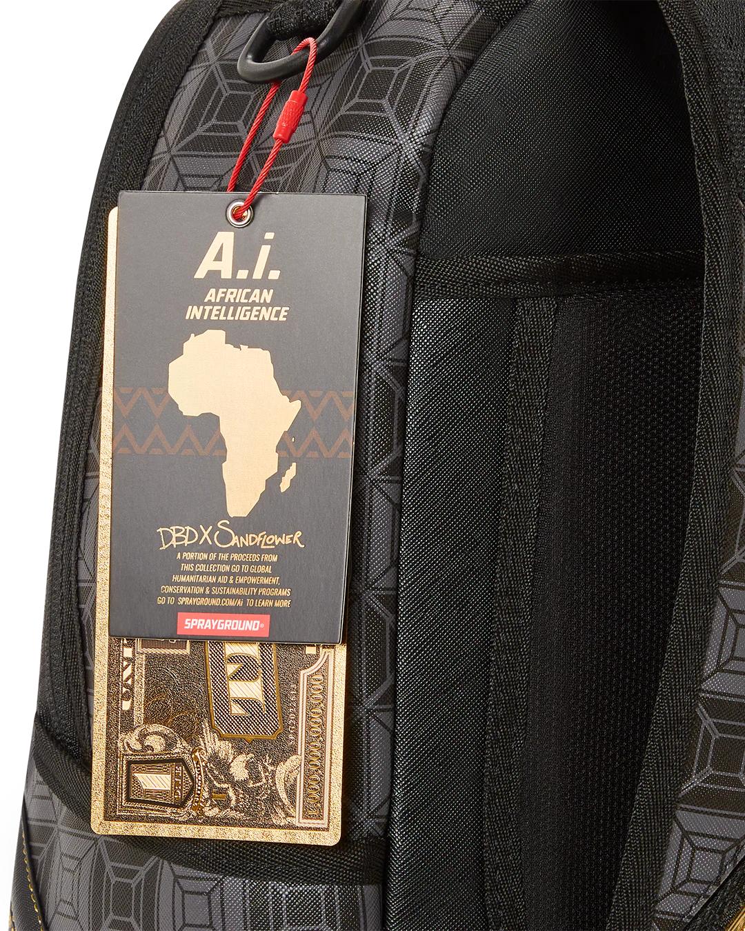 OBSIDIAN STUNNER A.i.6 SANDFLOWER COLLAB BACKPACK (DLXV) | Sprayground Best Seller