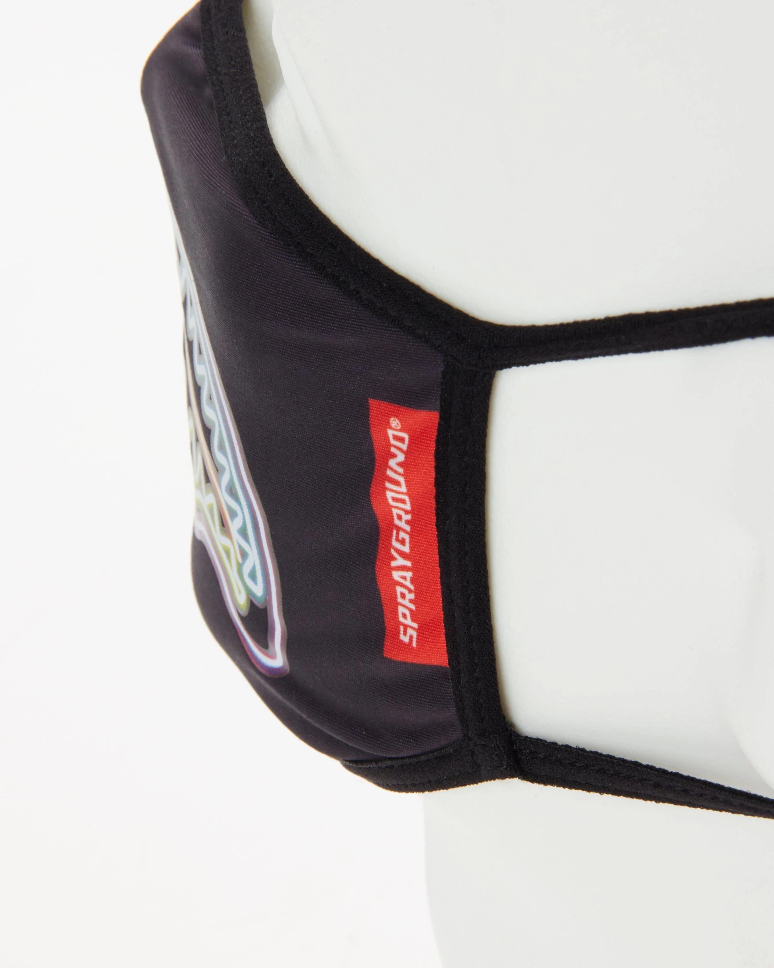 NEON SHARK FORM-FITTING MASK | Sprayground Quality