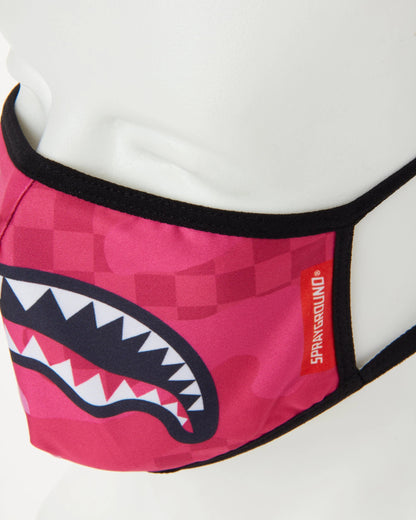 PINK ANIME SHARK FORM-FITTING MASK | Sprayground New