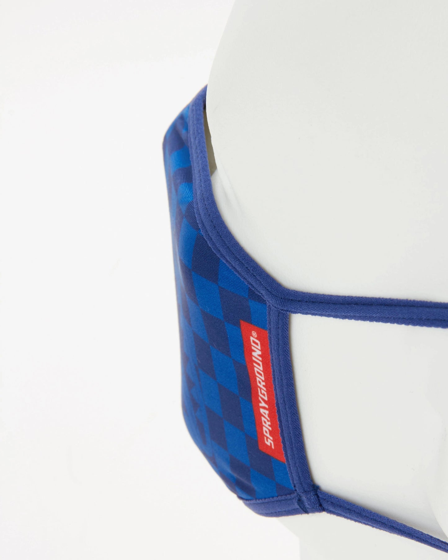 SHARKS IN PARIS (BLUE) FORM-FITTING MASK | Sprayground Popular