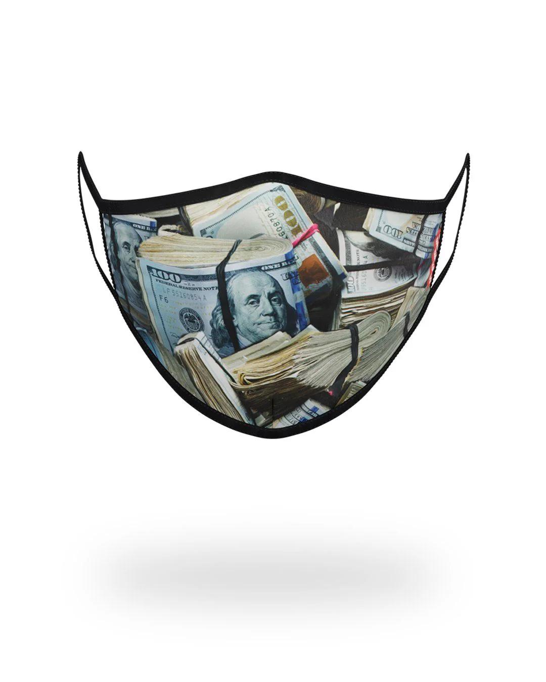 MONEY WHERE UR MOUTH IS FORM-FITTING MASK | Sprayground Signature