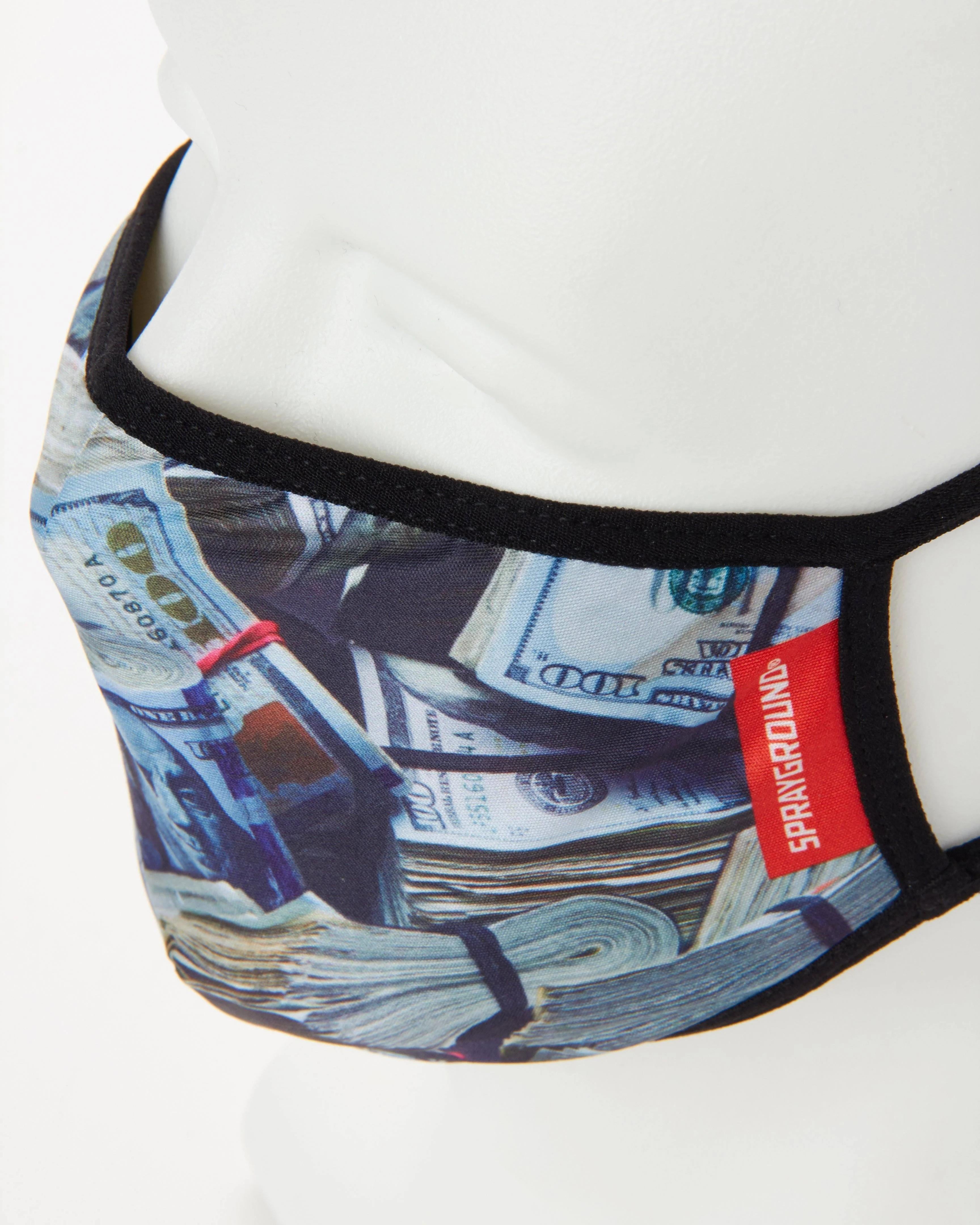 MONEY WHERE UR MOUTH IS FORM-FITTING MASK | Sprayground Signature