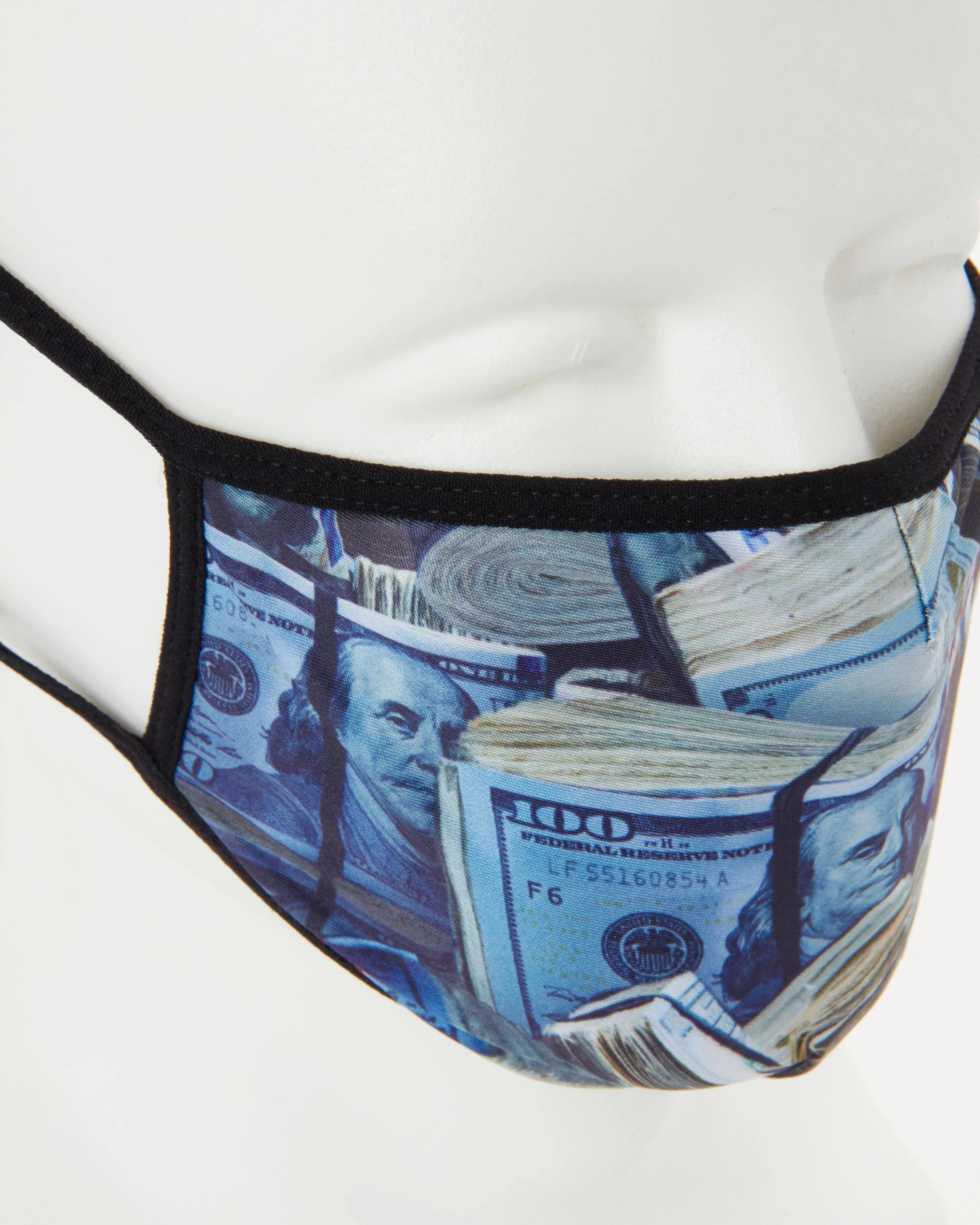 MONEY WHERE UR MOUTH IS FORM-FITTING MASK | Sprayground Signature