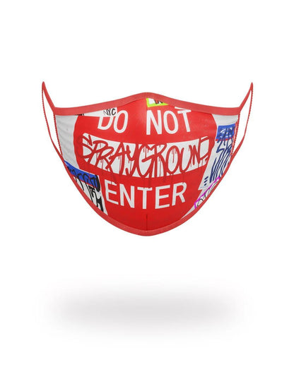 DO NOT ENTER FORM-FITTING MASK | Sprayground Essential
