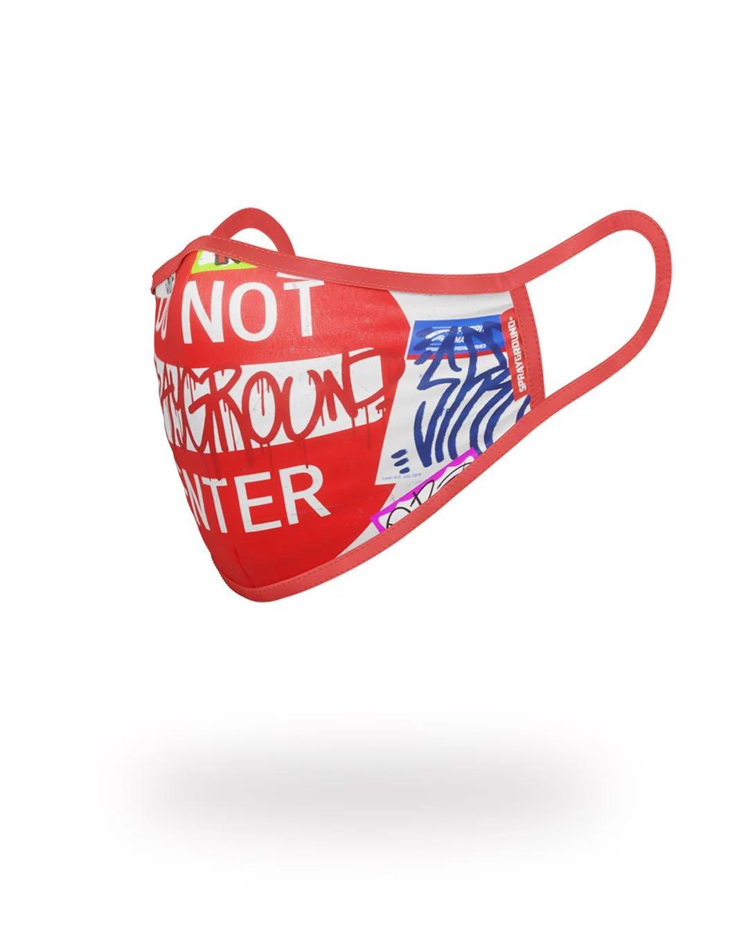DO NOT ENTER FORM-FITTING MASK | Sprayground Essential