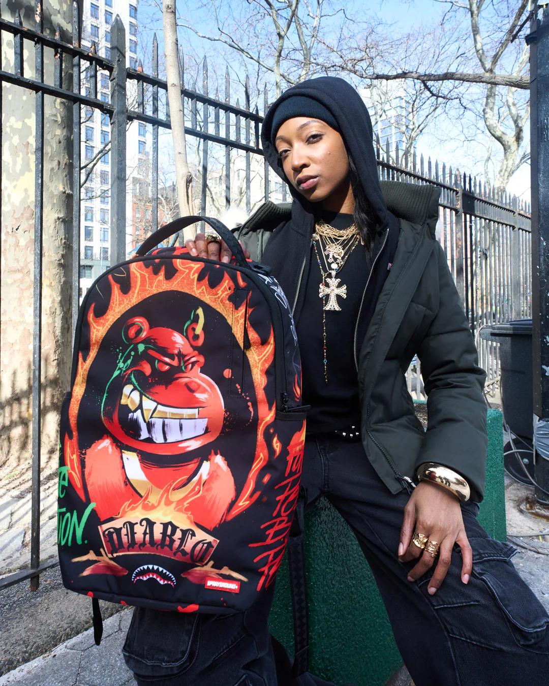 DIABLO BILLION BURNIN BACKPACK | Sprayground Popular