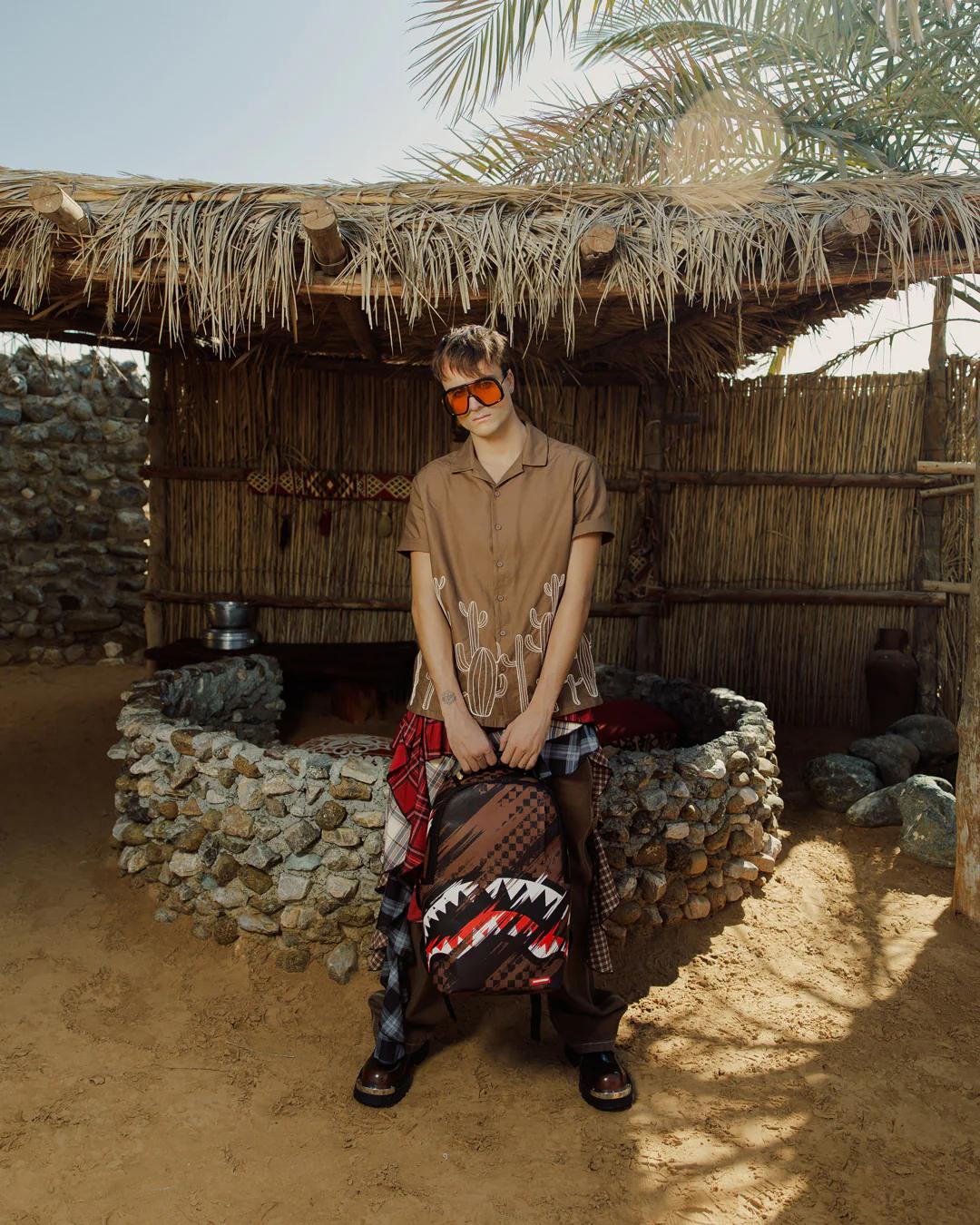 SHARKS IN PARIS NIGHT DRIFT BACKPACK | Sprayground Everyday