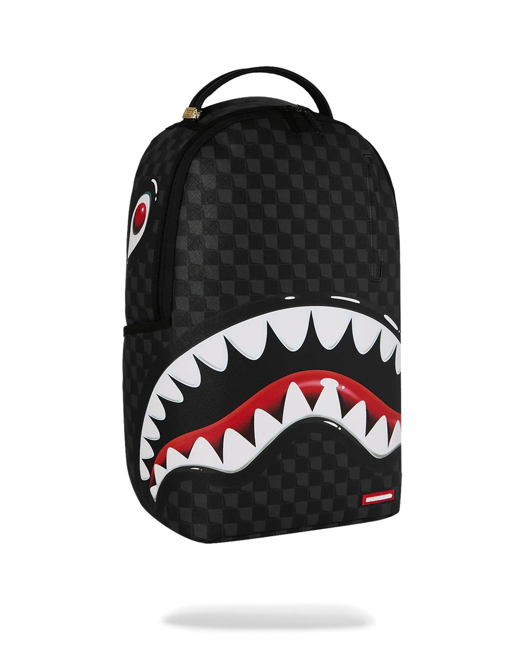 SHARKS IN PARIS HYPER PUFF BACKPACK | Sprayground Great Value