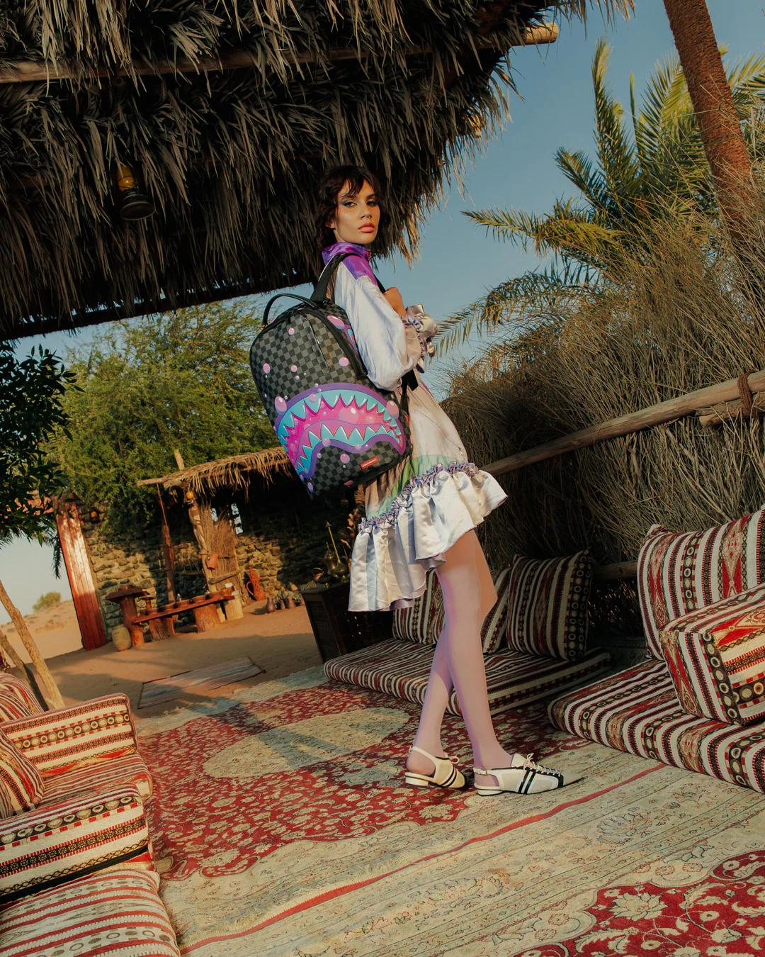 PURPLE SLIME SHARK BACKPACK | Sprayground Quality
