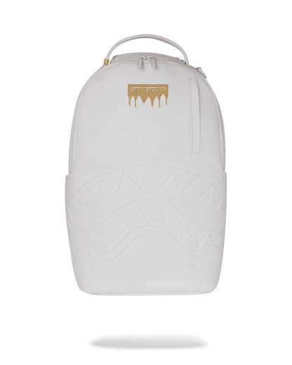 GOLD BRICK LUXE WHITE BACKPACK | Sprayground Latest