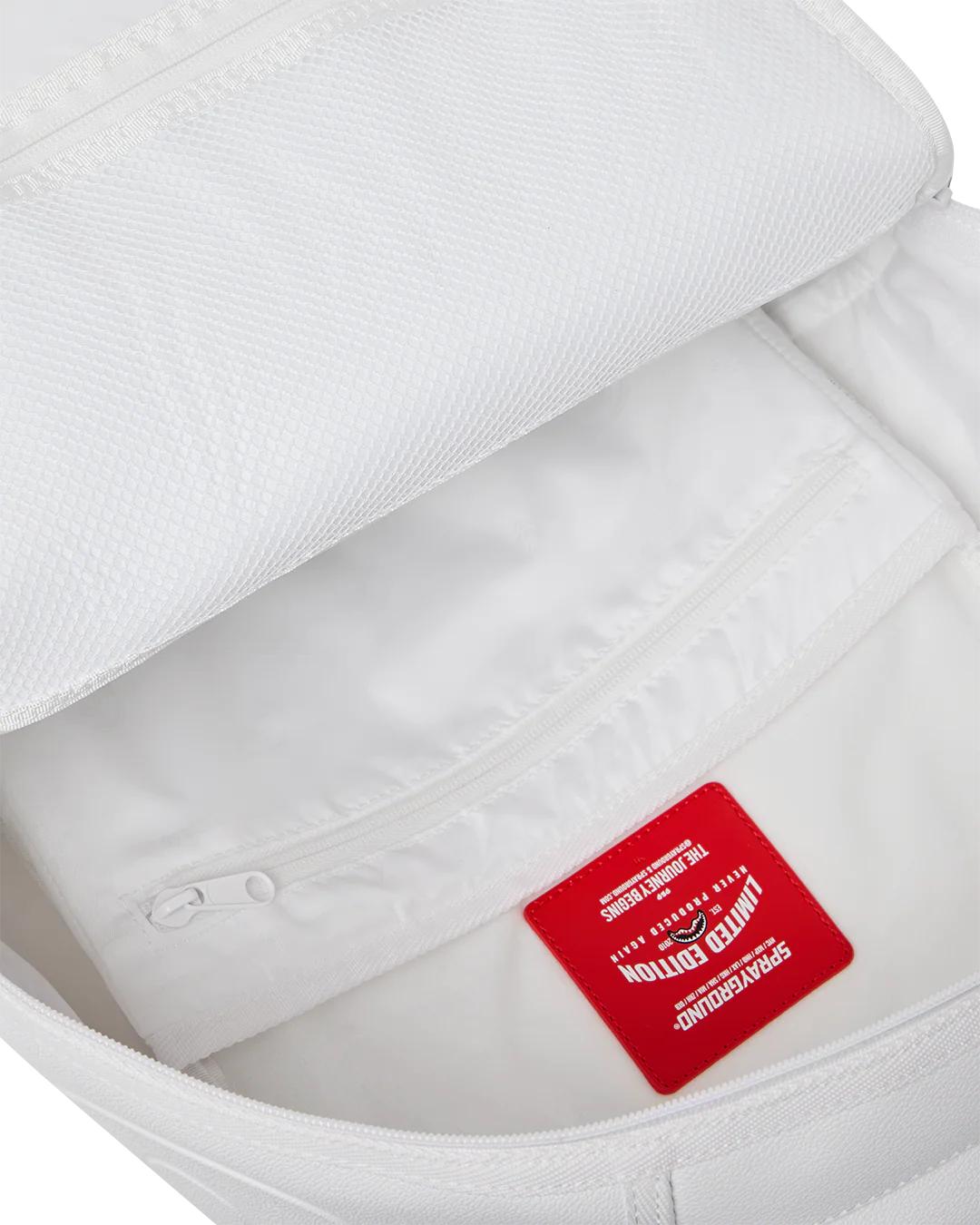 GOLD BRICK LUXE WHITE BACKPACK | Sprayground Latest
