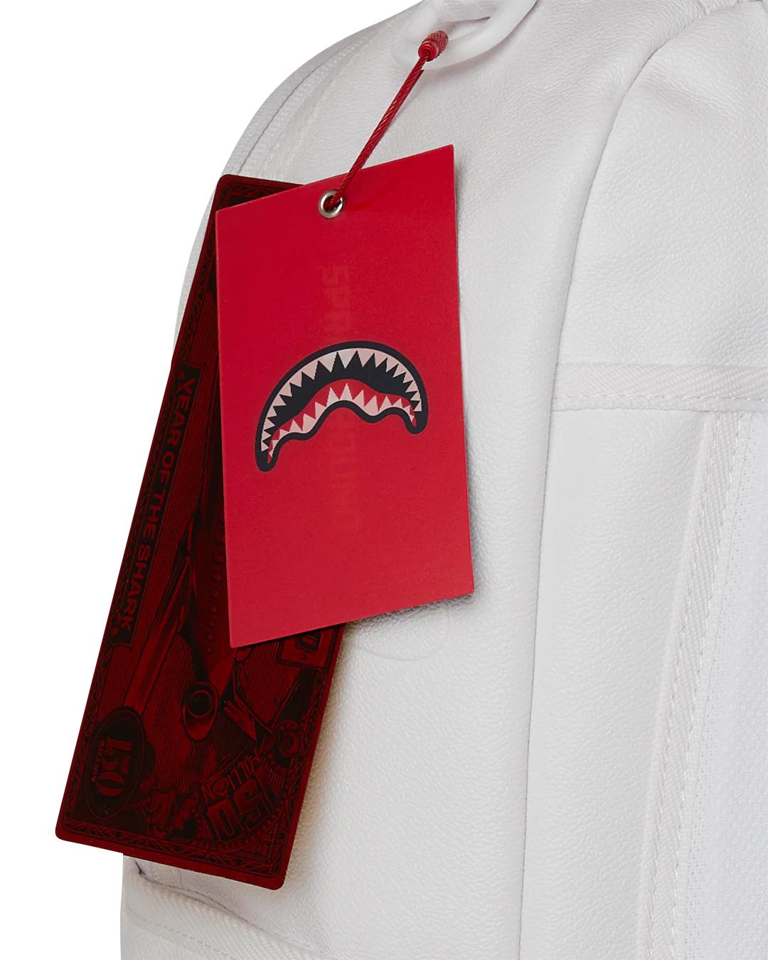 GOLD BRICK LUXE WHITE BACKPACK | Sprayground Latest