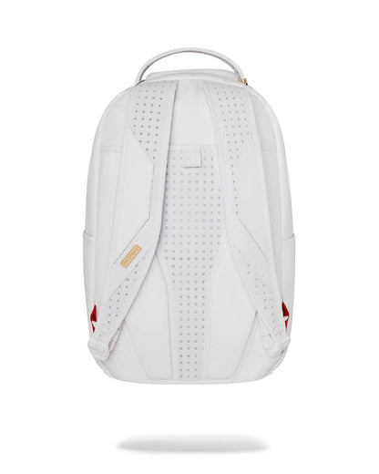 GOLD BRICK LUXE WHITE BACKPACK | Sprayground Latest