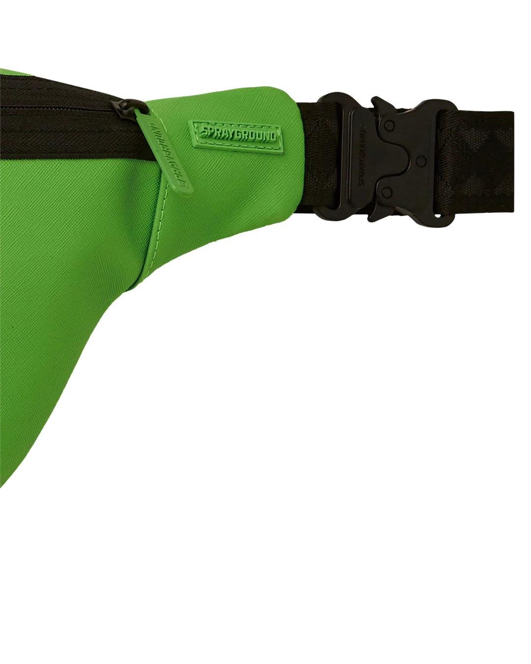 GREEN MONEY BEAR SAVVY CROSSBODY | Sprayground Best Seller