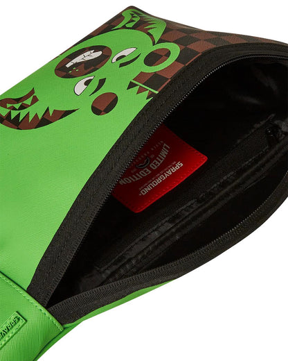 GREEN MONEY BEAR SAVVY CROSSBODY | Sprayground Best Seller
