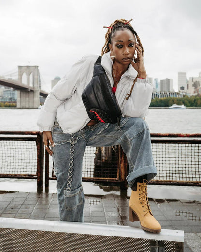 SNOWWSTORM PUFFER SAVVY CROSSBODY | Sprayground Exclusive