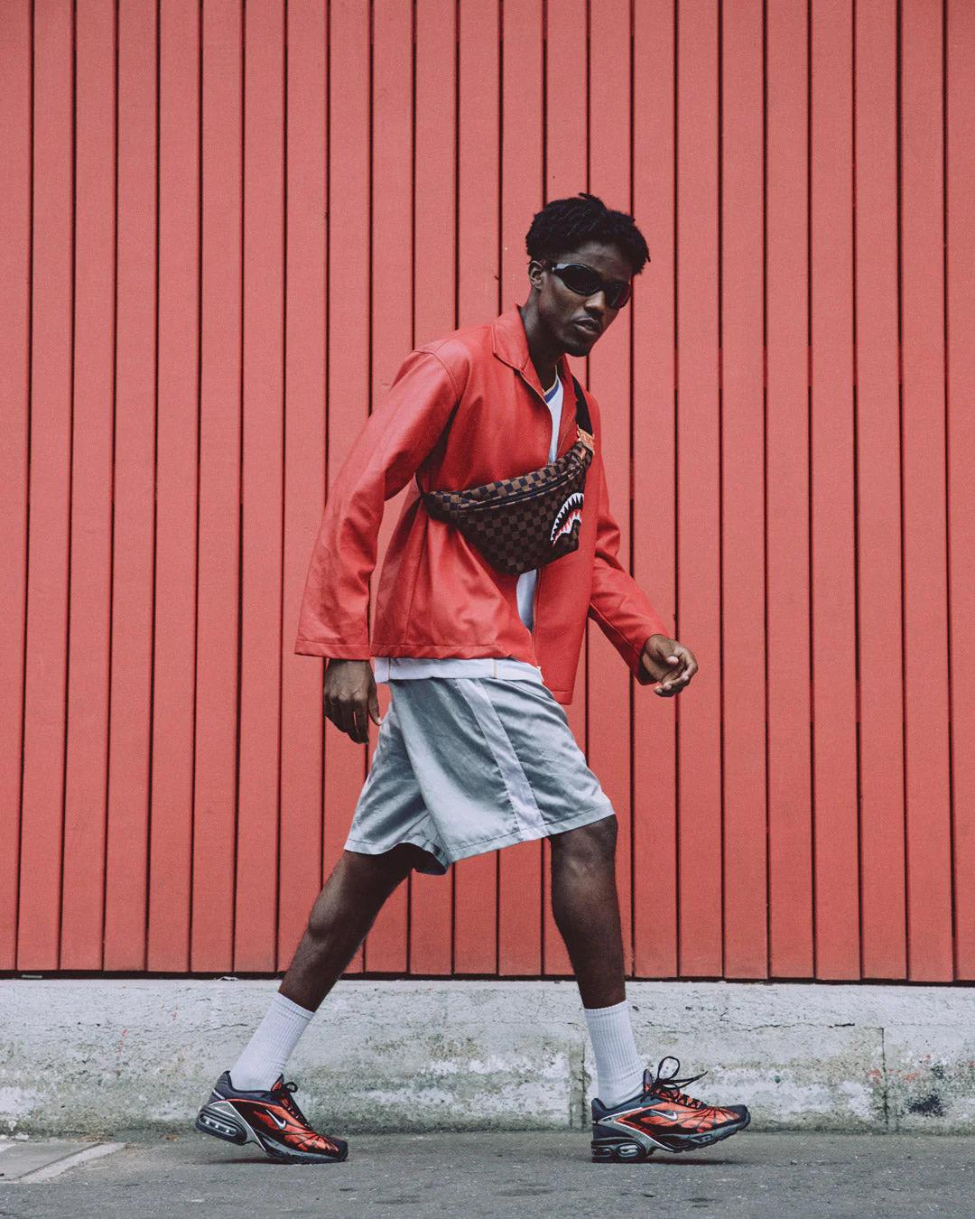 KYOTOKNIT SHARKS IN PARIS SAVVY CROSSBODY | Sprayground Everyday