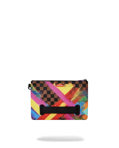 SHARKS IN PARIS CITY STREAKS CROSSOVER CLUTCH | Sprayground Recommended