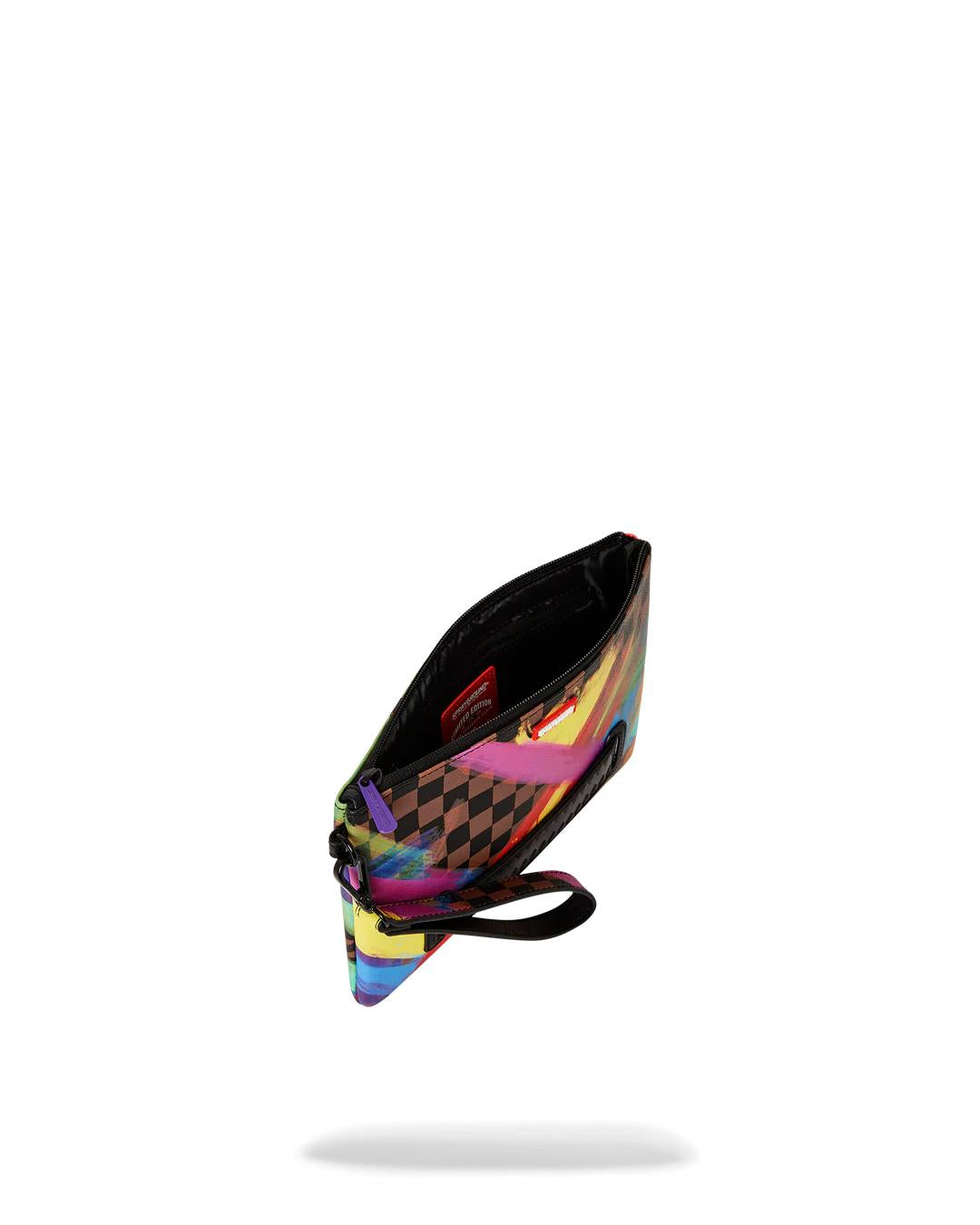 SHARKS IN PARIS CITY STREAKS CROSSOVER CLUTCH | Sprayground Recommended