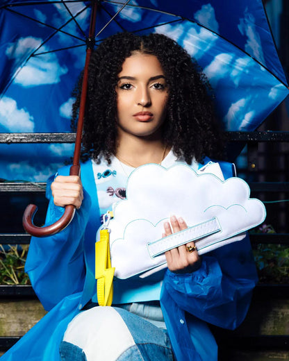 CLOUDY WITH A CHANCE OF SHARK CROSSOVER CLUTCH | Sprayground Value