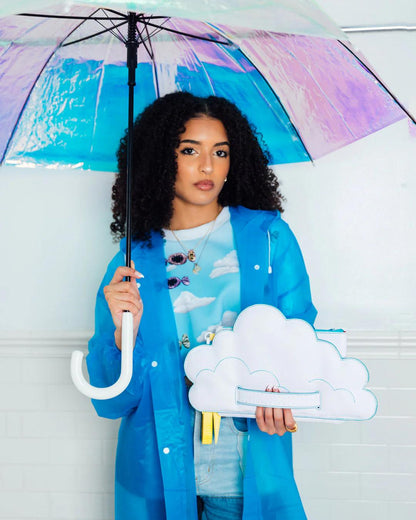 CLOUDY WITH A CHANCE OF SHARK CROSSOVER CLUTCH | Sprayground Value