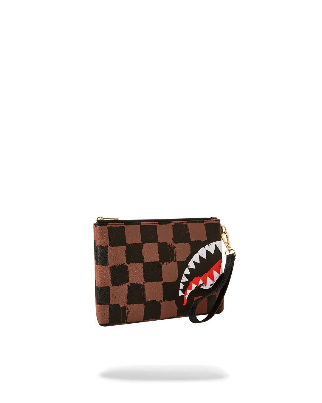 SHARKS IN PARIS VANQUISH CROSSOVER CLUTCH | Sprayground Premium
