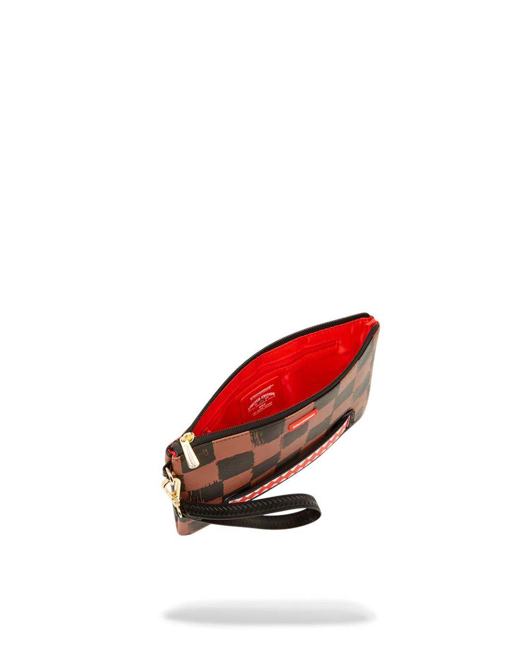SHARKS IN PARIS VANQUISH CROSSOVER CLUTCH | Sprayground Premium