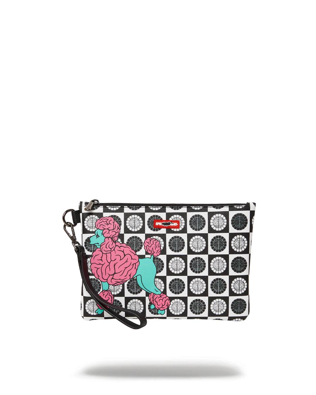 POODLE CHECK RON ENGLISH COLLAB POUCHETTE | Sprayground Recommended