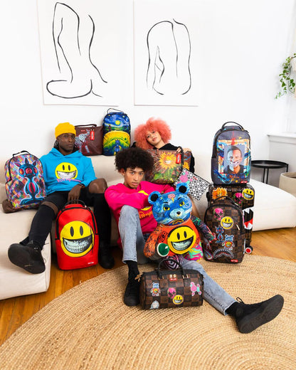 POODLE CHECK RON ENGLISH COLLAB POUCHETTE | Sprayground Recommended