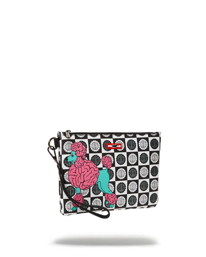 POODLE CHECK RON ENGLISH COLLAB POUCHETTE | Sprayground Recommended
