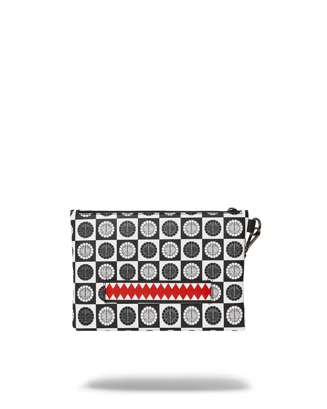 POODLE CHECK RON ENGLISH COLLAB POUCHETTE | Sprayground Recommended