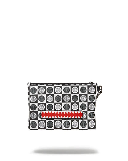 POODLE CHECK RON ENGLISH COLLAB POUCHETTE | Sprayground Recommended