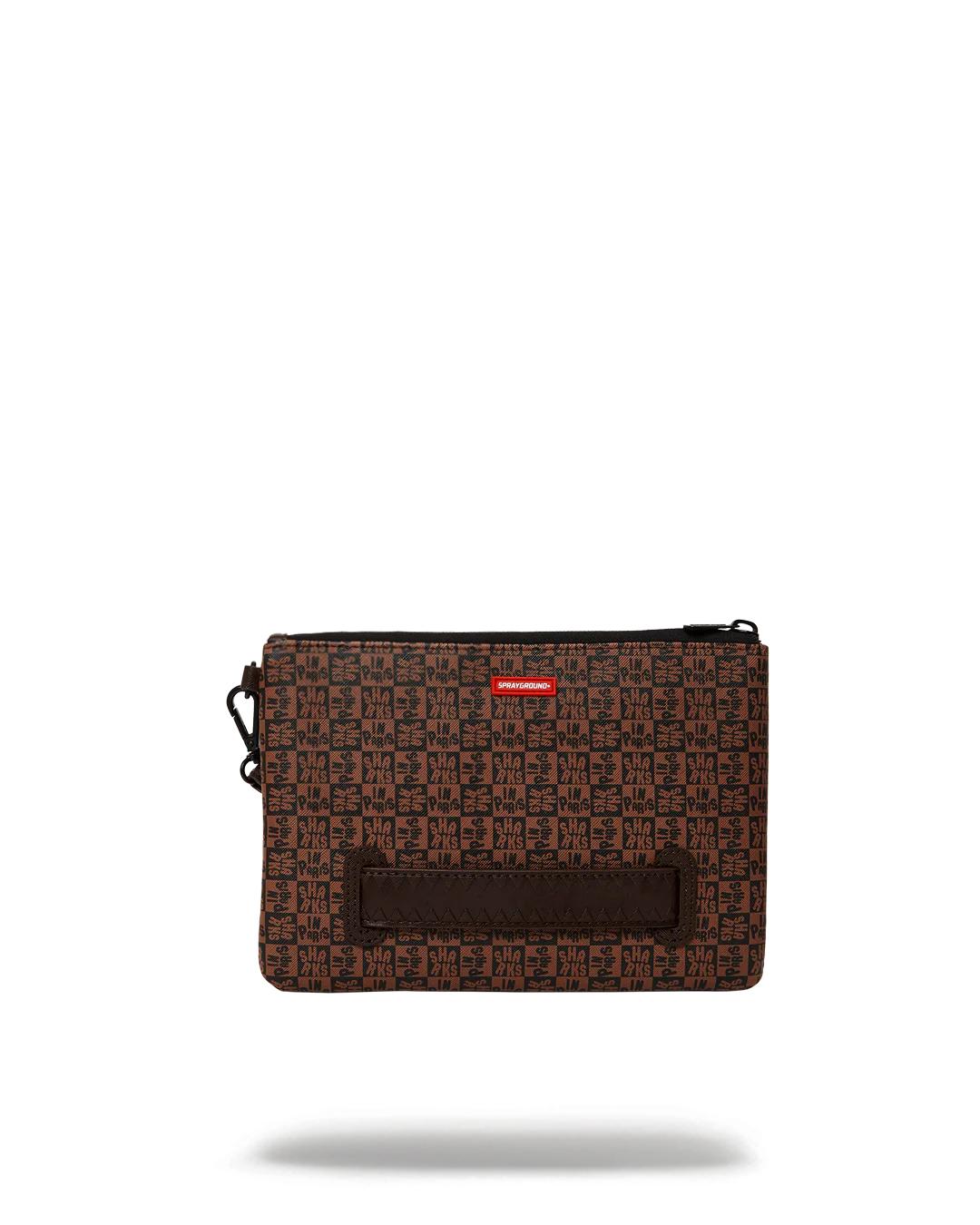 FRENZY SHARKS CROSSOVER CLUTCH | Sprayground Exclusive