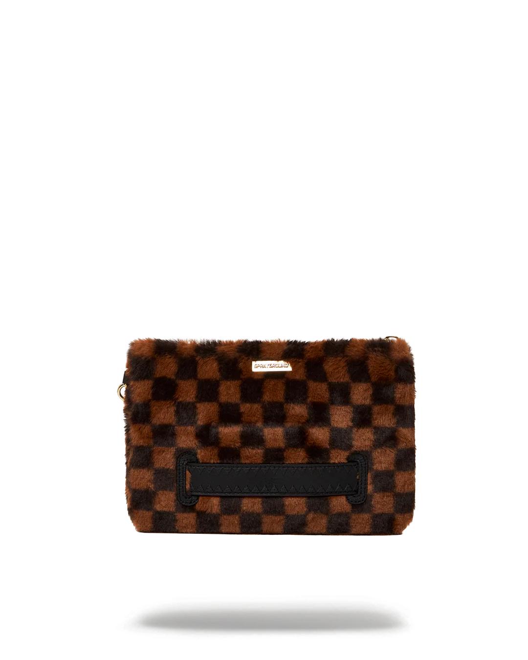 FURRR SHARKS IN PARIS CROSSOVER CLUTCH | Sprayground Signature