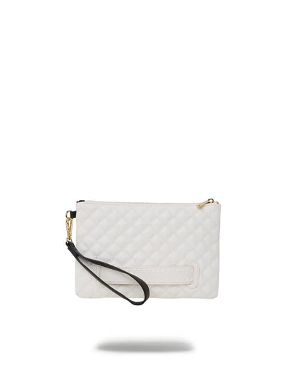 LEVELED UP SPLIT QUILT SHARK CROSSOVER CLUTCH | Sprayground New