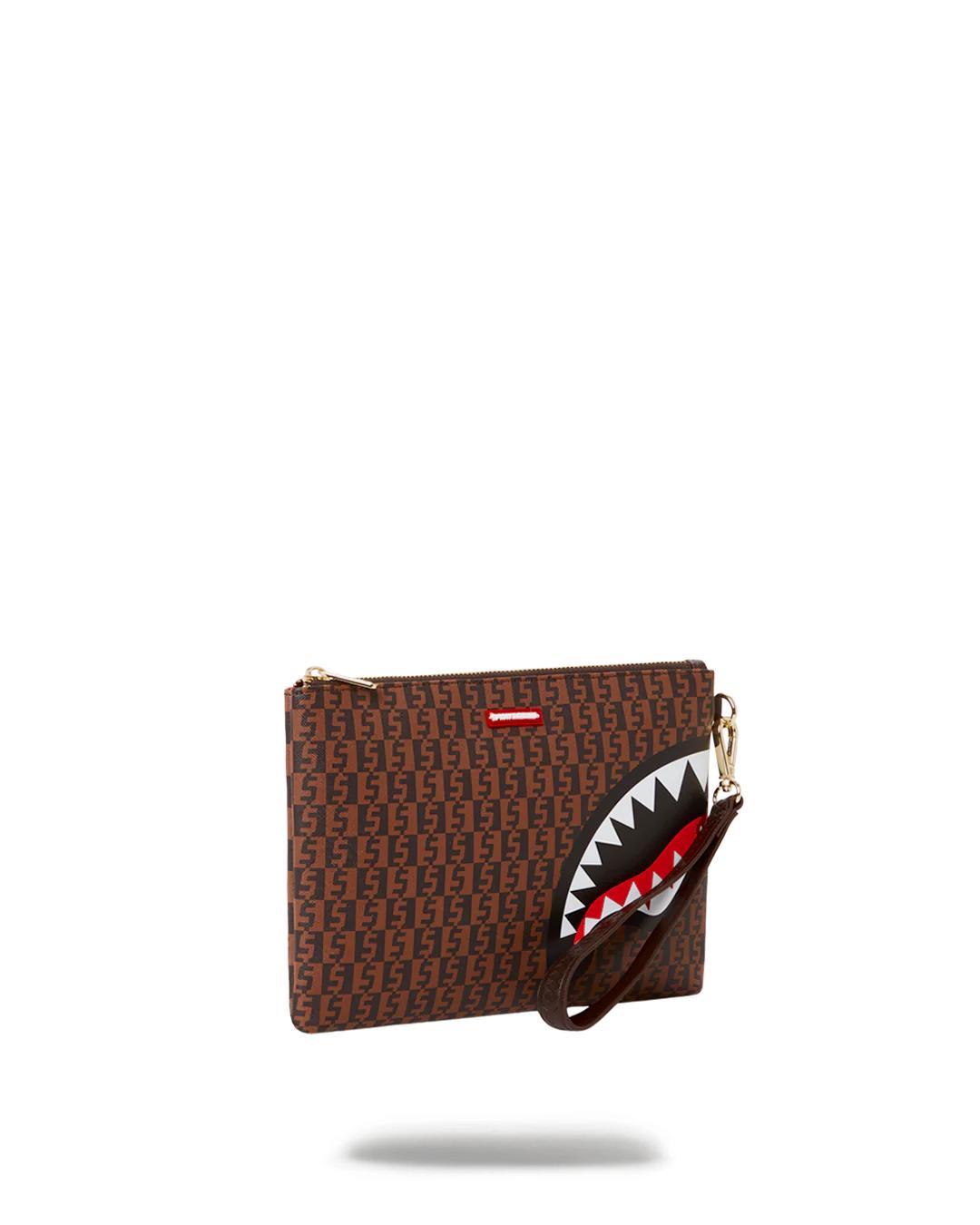 CASHIN CHECKS CROSSOVER CLUTCH | Sprayground Best Seller