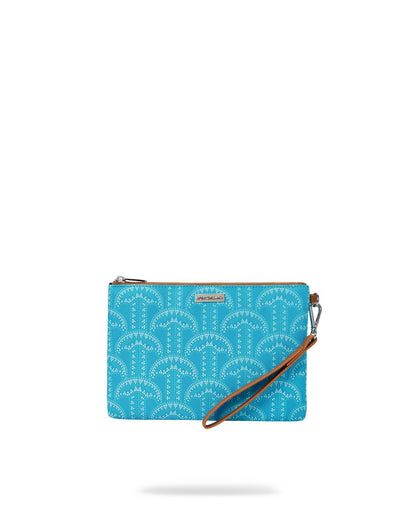 ILLUCHAINS TURQ CROSSOVER CLUTCH | Sprayground Everyday