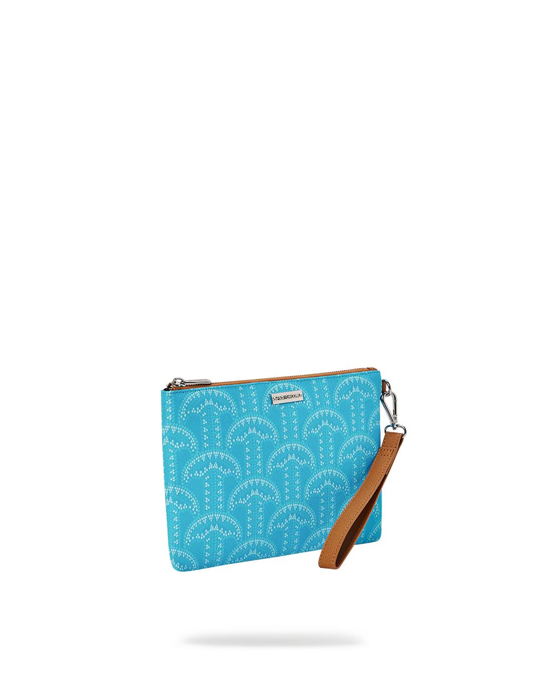 ILLUCHAINS TURQ CROSSOVER CLUTCH | Sprayground Everyday