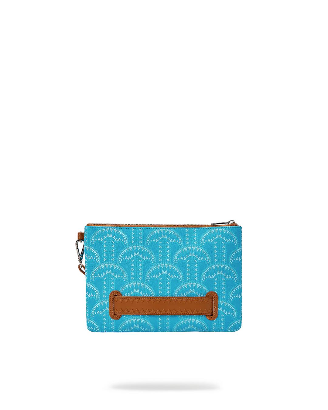 ILLUCHAINS TURQ CROSSOVER CLUTCH | Sprayground Everyday