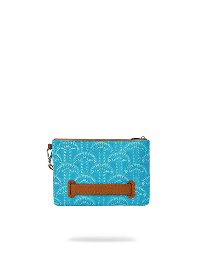 ILLUCHAINS TURQ CROSSOVER CLUTCH | Sprayground Everyday