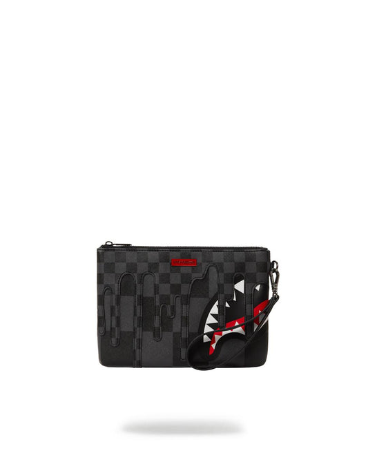 XTC GREY SHARKS IN PARIS CROSSOVER CLUTCH | Sprayground Latest