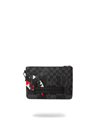 XTC GREY SHARKS IN PARIS CROSSOVER CLUTCH | Sprayground Latest