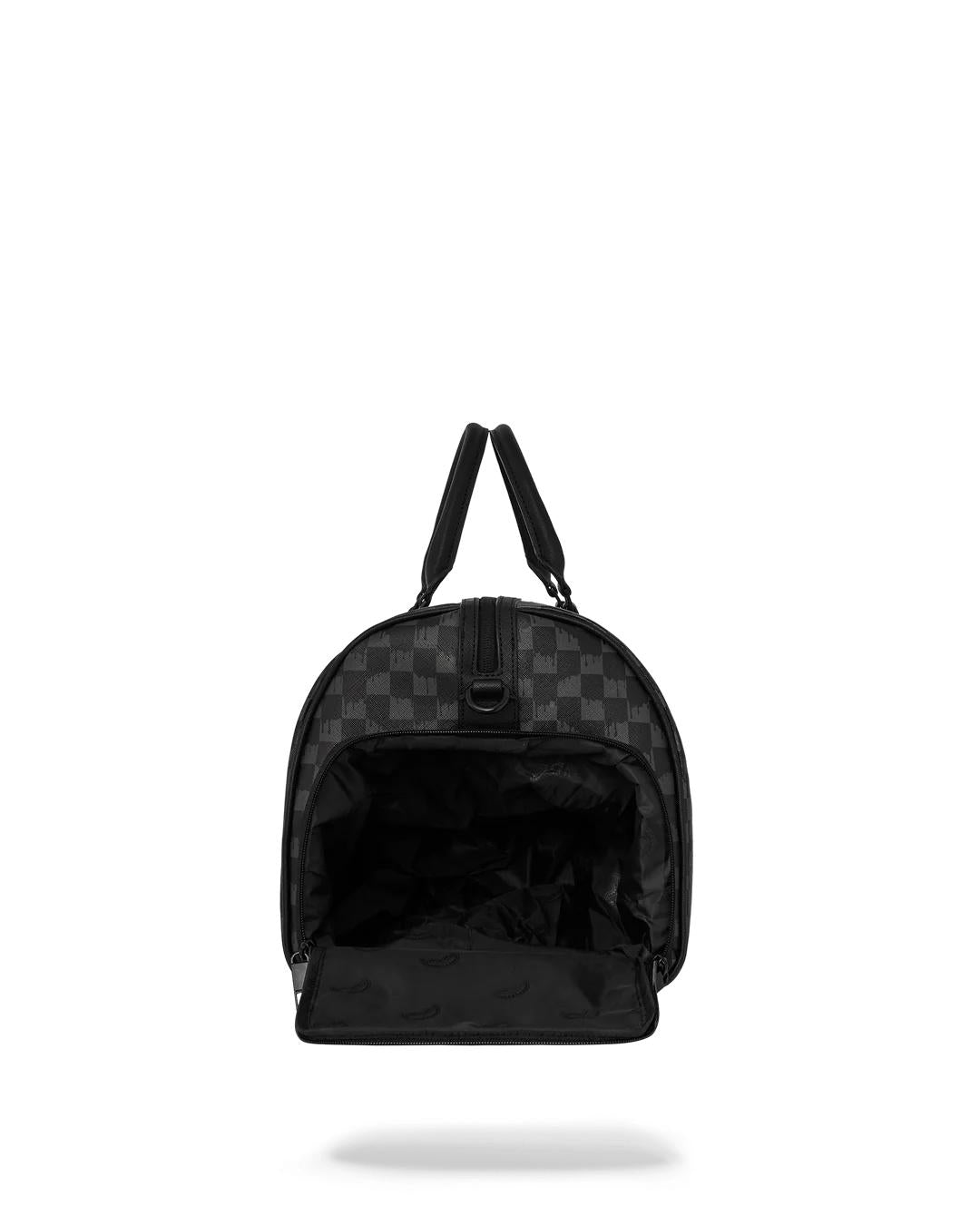 HANGOVER DRIP CHECK DUFFLE | Sprayground Classic