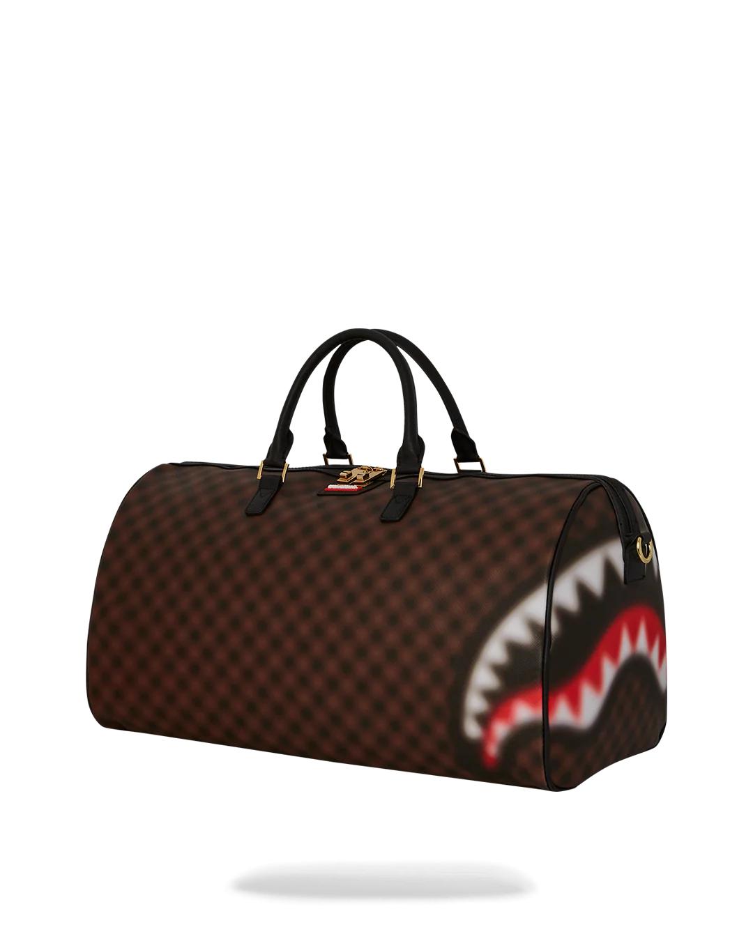 SHARKS IN PARIS BLUR EFFECT DUFFLE | Sprayground Essential