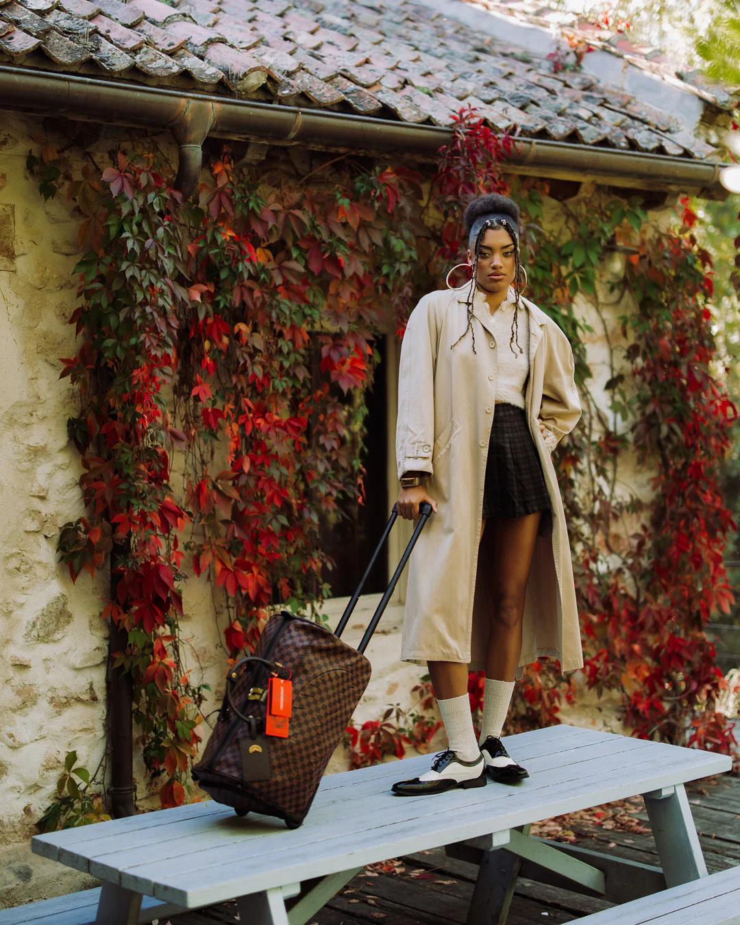 FROM PARIS WITH LOVE - EXPRESS DUFFLE (WITH WHEELS) | Sprayground Value