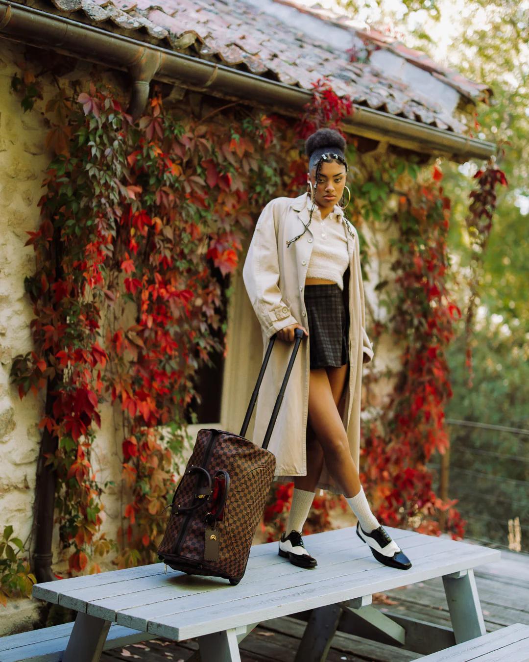 FROM PARIS WITH LOVE - EXPRESS DUFFLE (WITH WHEELS) | Sprayground Value