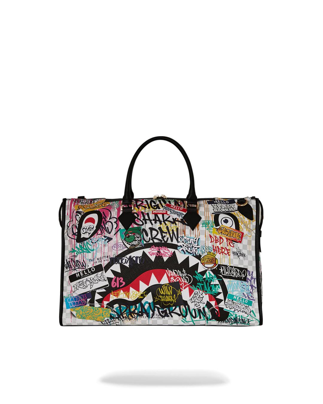 CREATE ANOTHER DAY PYRAMID DUFFLE | Sprayground Featured