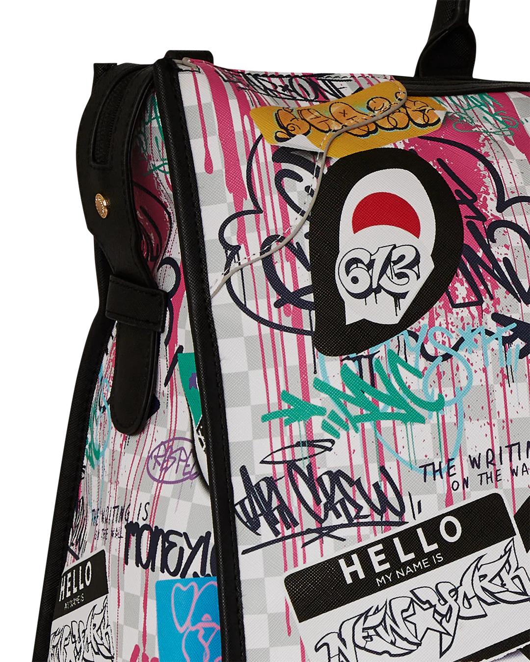 CREATE ANOTHER DAY PYRAMID DUFFLE | Sprayground Featured
